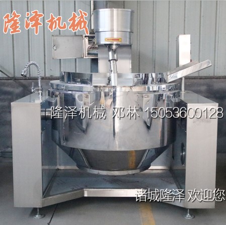 隆澤半球型的大型炒菜機(jī)有什么特點(diǎn)