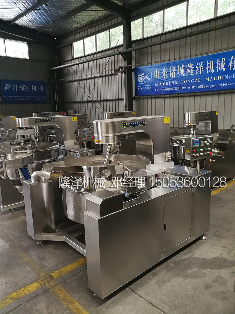 全自動炒菜機占地面積有多大，食堂后廚能放開嗎