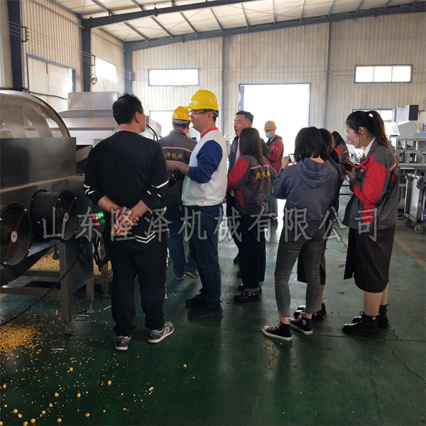 爆米花機(jī)流水線