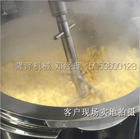 全自動炒菜機(jī)炒雞蛋一次100斤不糊鍋