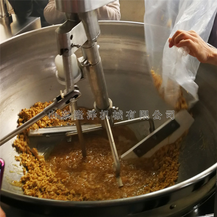 黃老五食品股份有限公司【熬糖攪拌拌料鍋】現(xiàn)場試機(jī)2